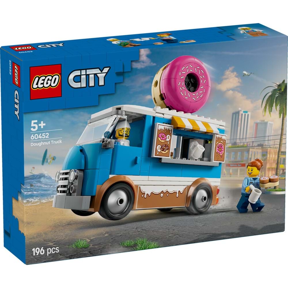 LEGO-60452 City Donut Kamyonu