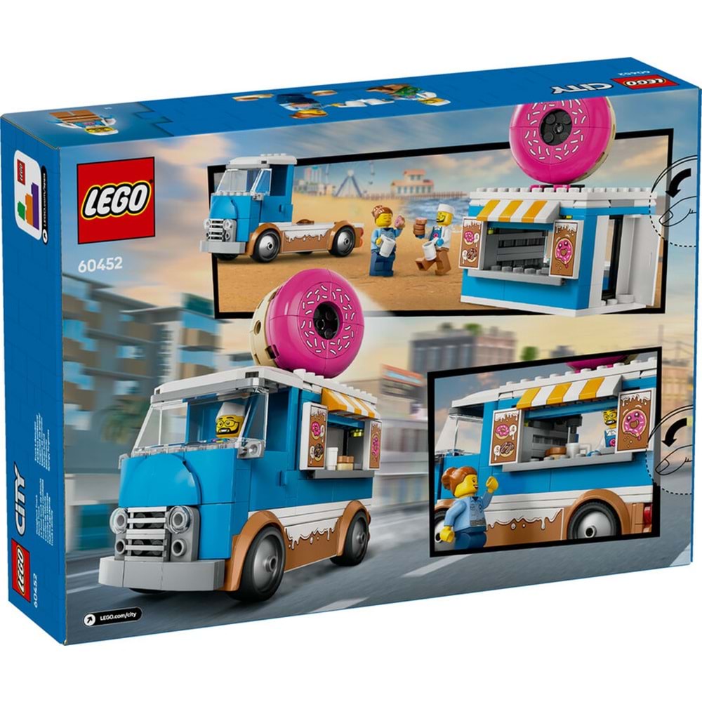 LEGO-60452 City Donut Kamyonu