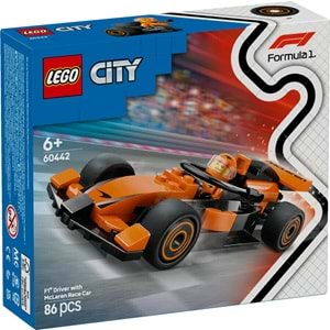 LEGO-60442 City McLaren Yarış Arabalı F1® Sürücüsü