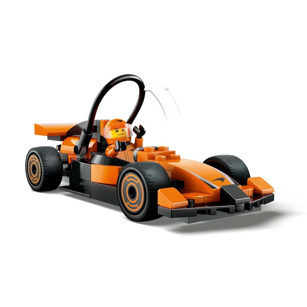 LEGO-60442 City McLaren Yarış Arabalı F1® Sürücüsü