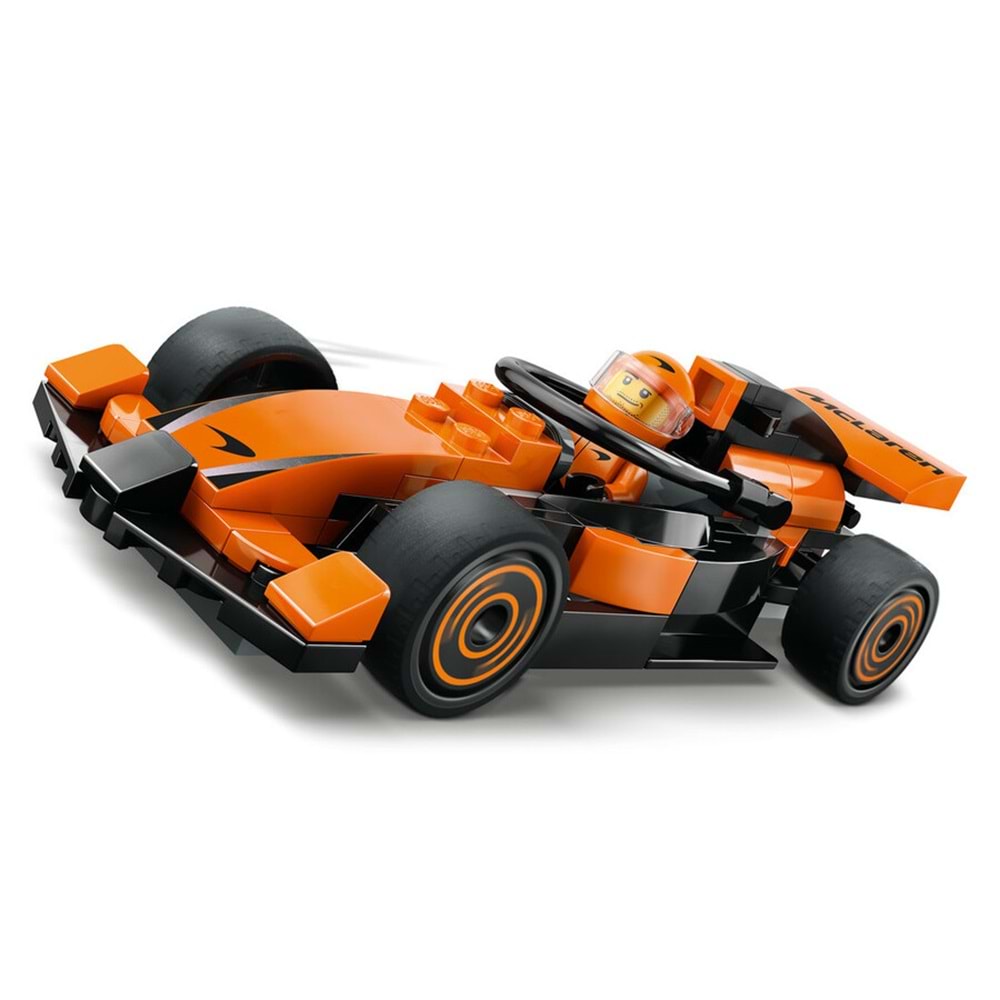 LEGO-60442 City McLaren Yarış Arabalı F1® Sürücüsü