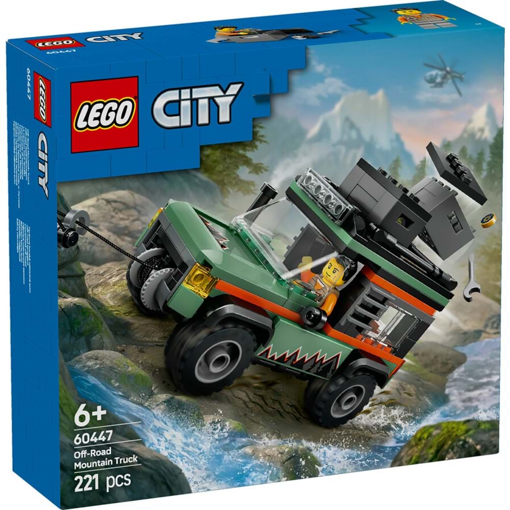 LEGO-64447 City 4x4 Arazi Dağ Arabası