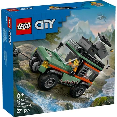LEGO-64447 City 4x4 Arazi Dağ Arabası