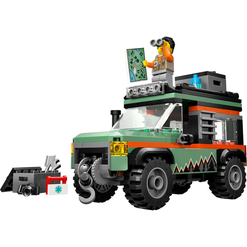 LEGO-64447 City 4x4 Arazi Dağ Arabası