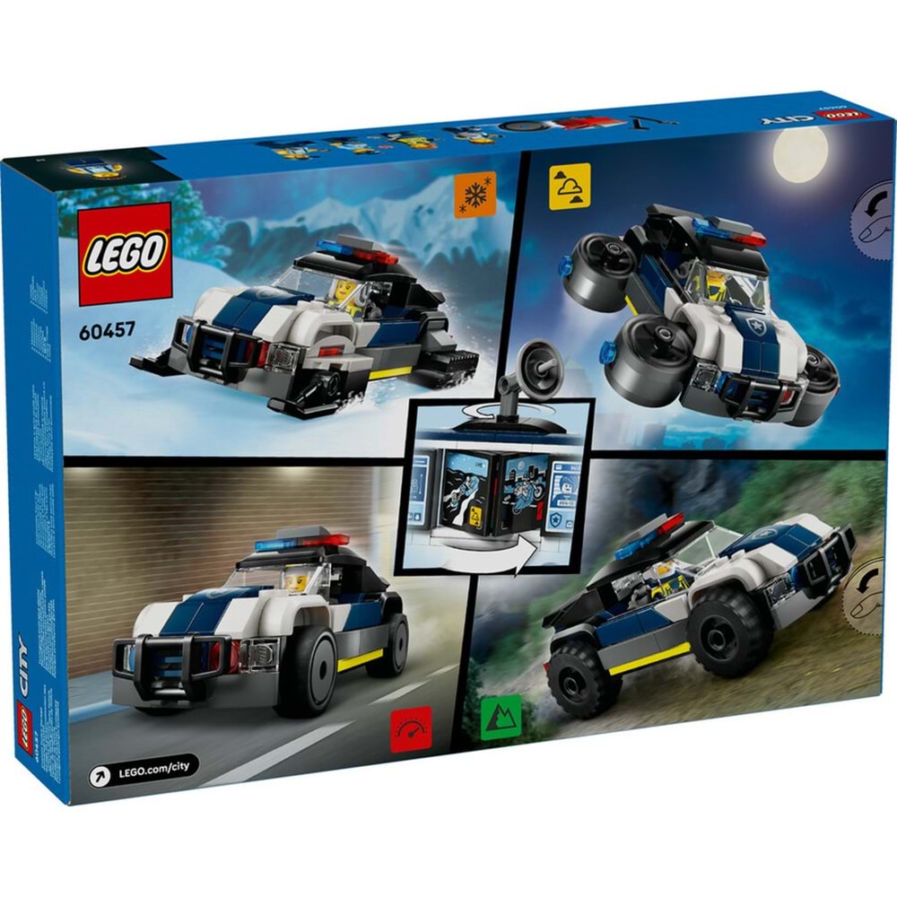 LEGO-60457 City Özel Polis Arabası Garajı