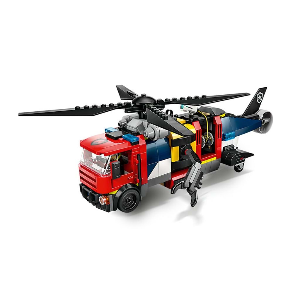 LEGO-60462 City Helikopter, İtfaiye Kamyonu ve Denizaltı Karışımı
