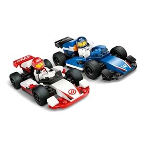LEGO-60464 City F1® Williams Racing ve Haas F1® Yarış Arabaları
