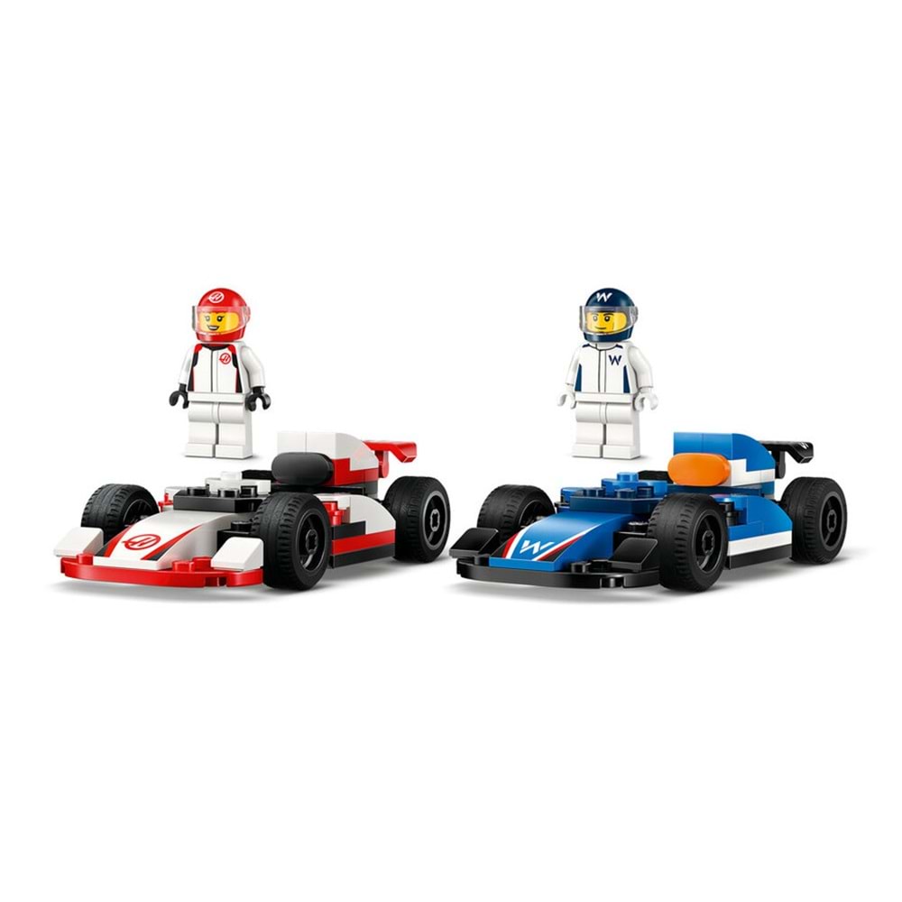 LEGO-60464 City F1® Williams Racing ve Haas F1® Yarış Arabaları