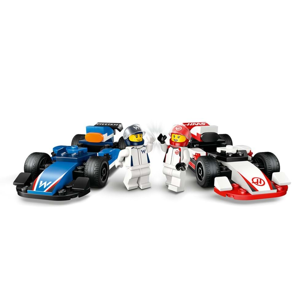 LEGO-60464 City F1® Williams Racing ve Haas F1® Yarış Arabaları