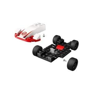 LEGO-60464 City F1® Williams Racing ve Haas F1® Yarış Arabaları