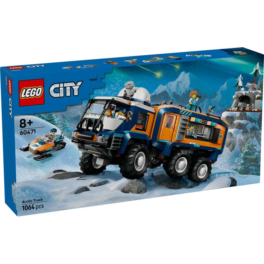 LEGO-60471 City Kutup Kaşifi Laboratuvar Kamyonu