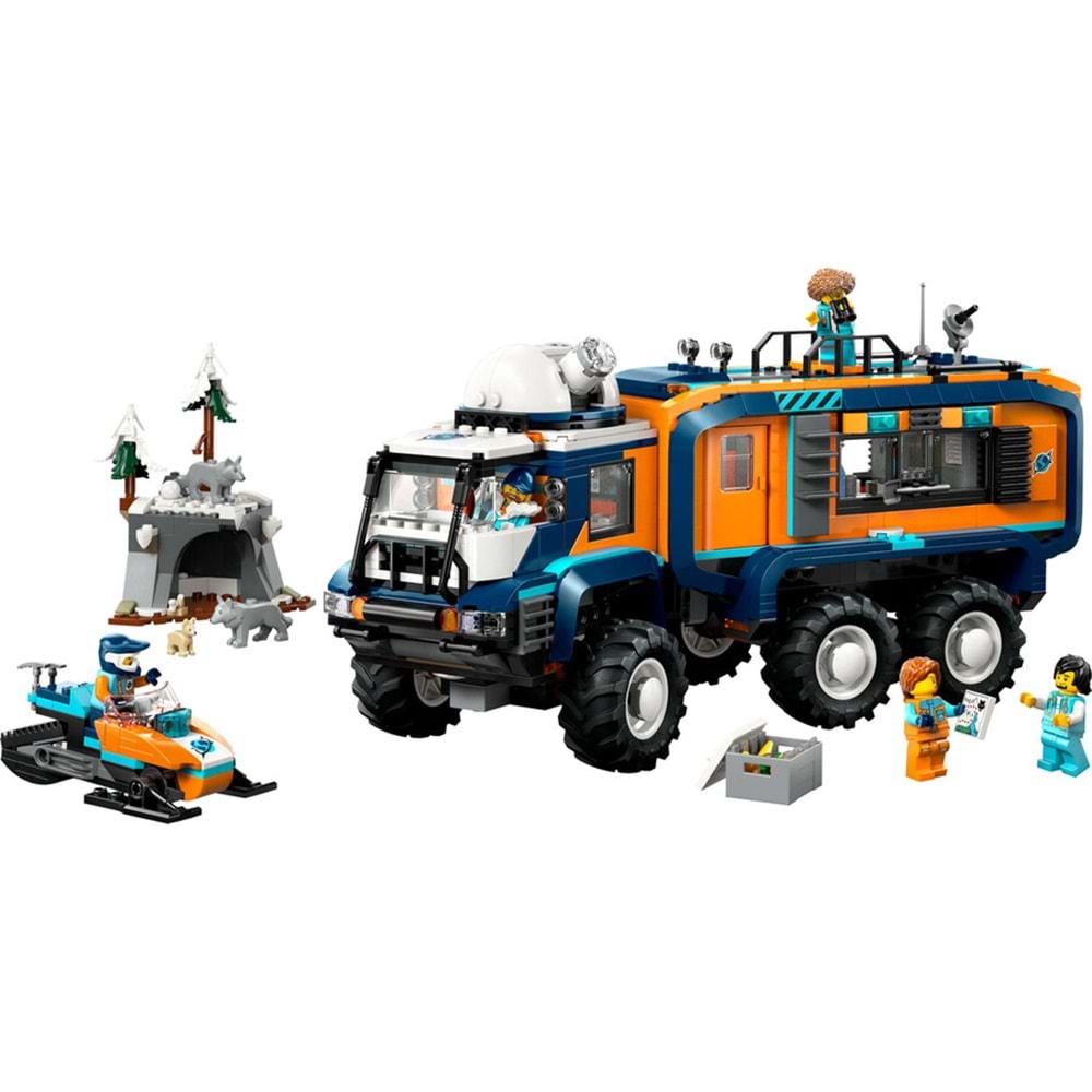 LEGO-60471 City Kutup Kaşifi Laboratuvar Kamyonu