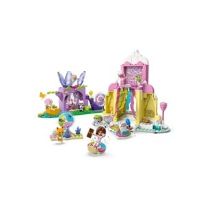 LEGO-11205 Gabby's Dollhouse Tatlı Şekerleme Dağı ve Kedi Bahçesi