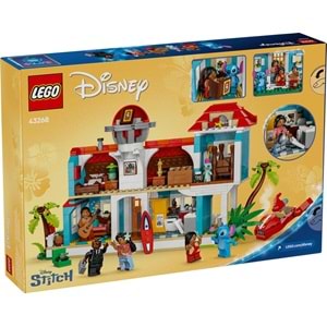 LEGO-43268 Disney Lilo ve Stiç Plaj Evi