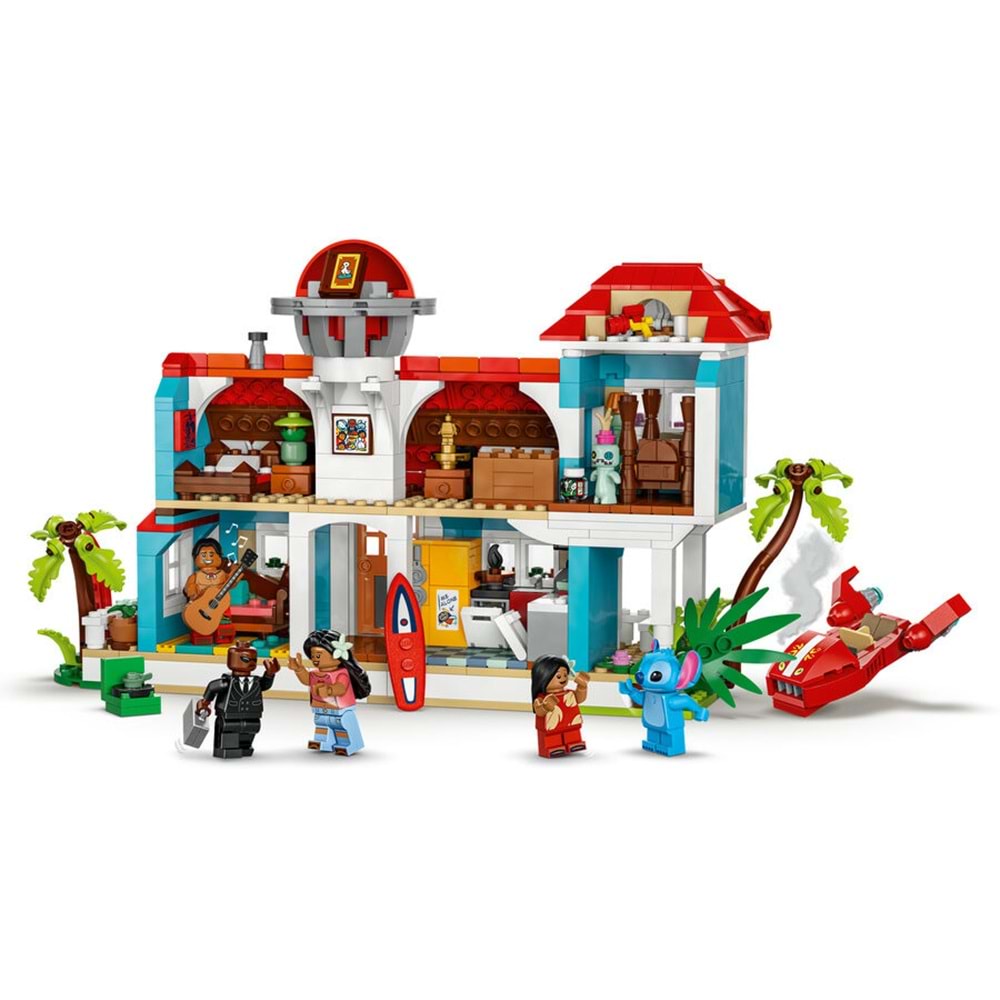 LEGO-43268 Disney Lilo ve Stiç Plaj Evi