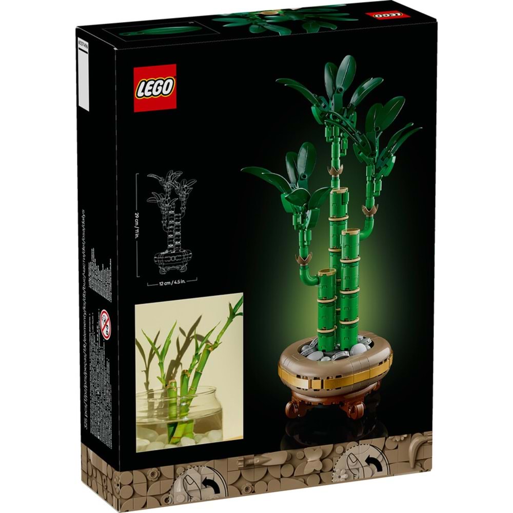 LEGO-10344 Botanicals Şans Bambusu