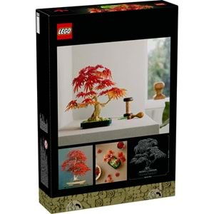 LEGO-10348 Botanicals Japon Kırmızı Akçaağaç Bonsai Ağacı