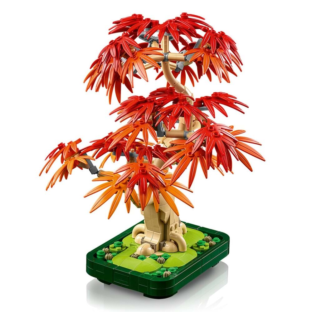 LEGO-10348 Botanicals Japon Kırmızı Akçaağaç Bonsai Ağacı