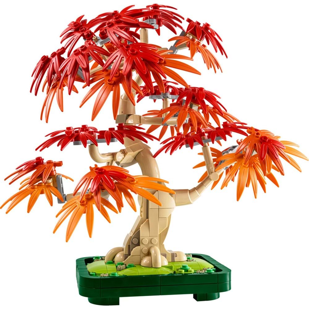 LEGO-10348 Botanicals Japon Kırmızı Akçaağaç Bonsai Ağacı