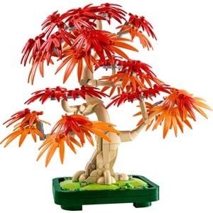 LEGO-10348 Botanicals Japon Kırmızı Akçaağaç Bonsai Ağacı