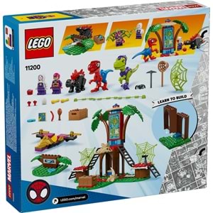 LEGO-11200 Spidey Ağaç Ev Karargahında Spidey ve Gobby'nin Raptor Savaşı