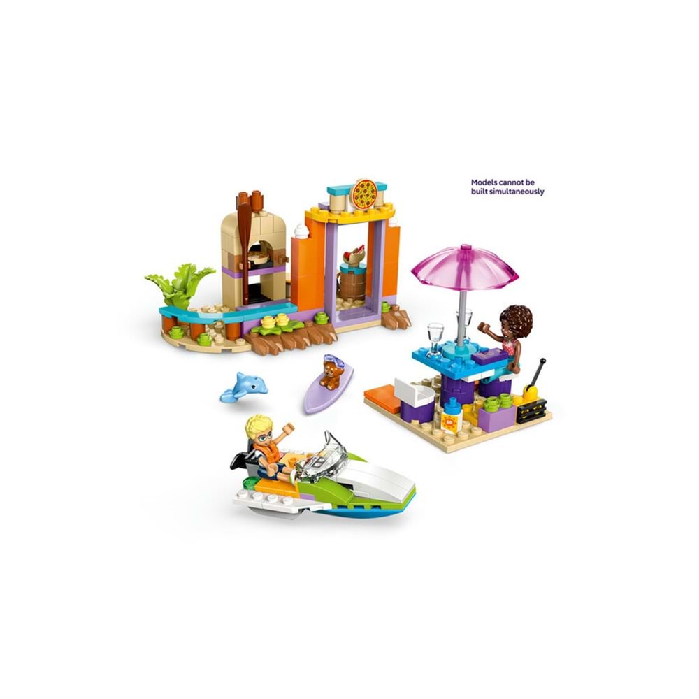 LEGO-42672 Friends Yaratıcı Plaj ve Seyahat Bavulu