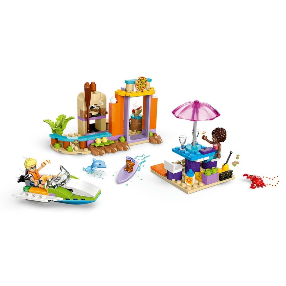 LEGO-42672 Friends Yaratıcı Plaj ve Seyahat Bavulu