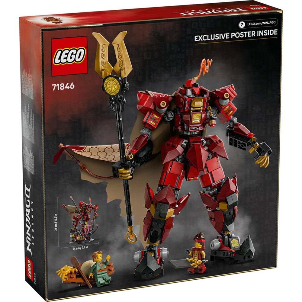 LEGO-71846 NINJAGO Ateş Şövalyesi Robotu