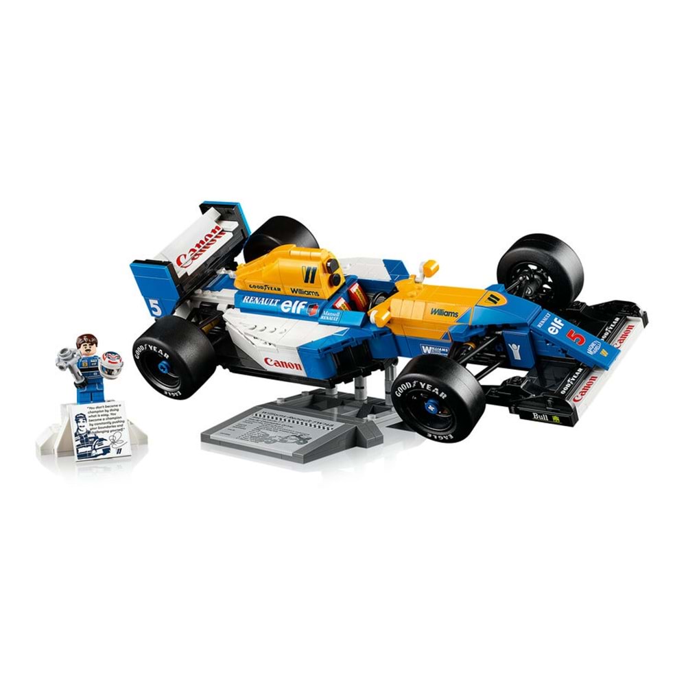LEGO-10353 Icons Williams Racing FW14B ve Nigel Mansell