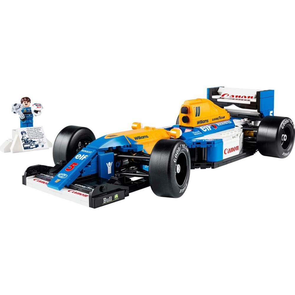 LEGO-10353 Icons Williams Racing FW14B ve Nigel Mansell
