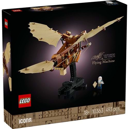 LEGO-10363 Icons Leonardo da Vinci'nin Uçan Makinesi