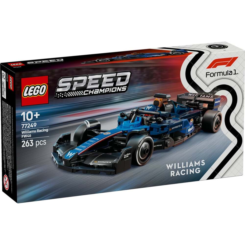 LEGO-77249 Speed Champions Williams Racing FW46 F1® Yarış Arabası