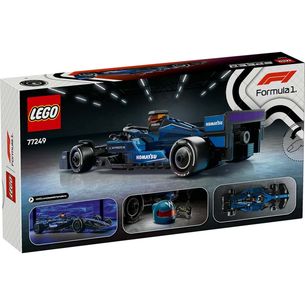 LEGO-77249 Speed Champions Williams Racing FW46 F1® Yarış Arabası