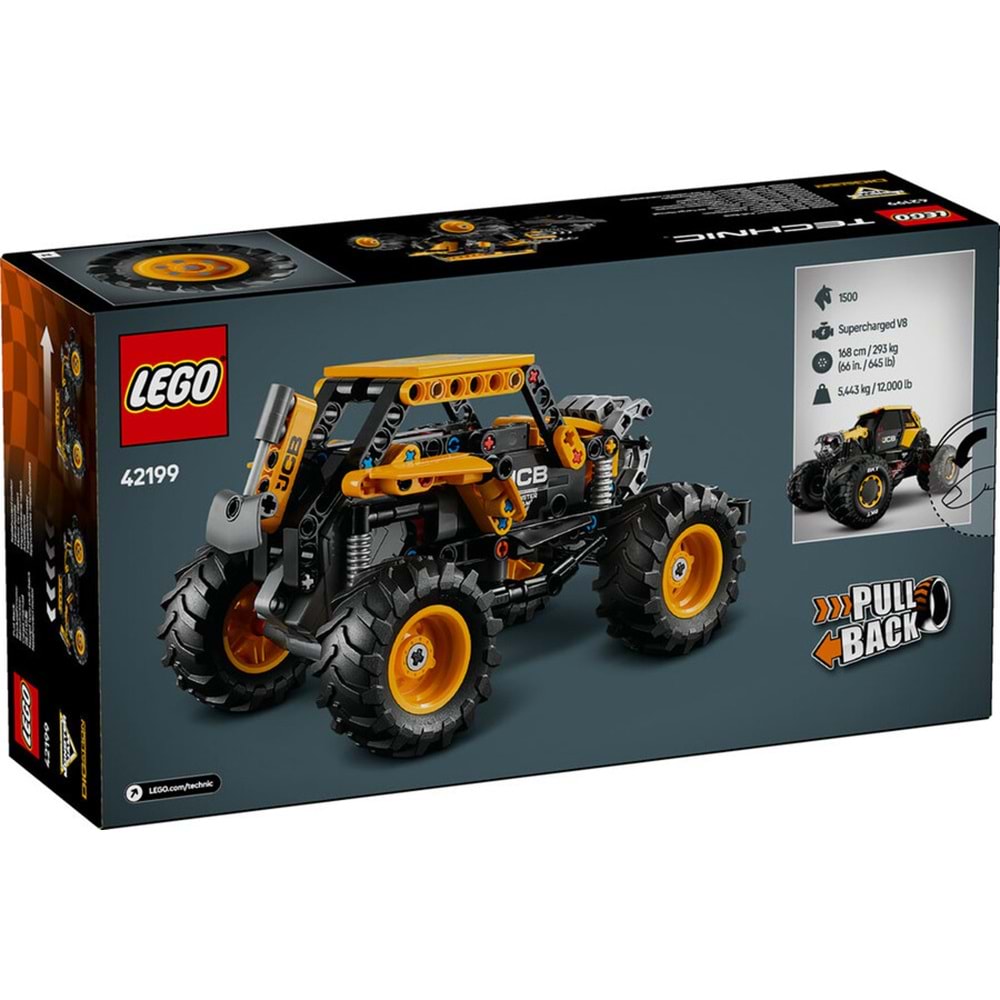 LEGO-42199 Technic Monster Jam™ DIGatron™ Çek-Bırak