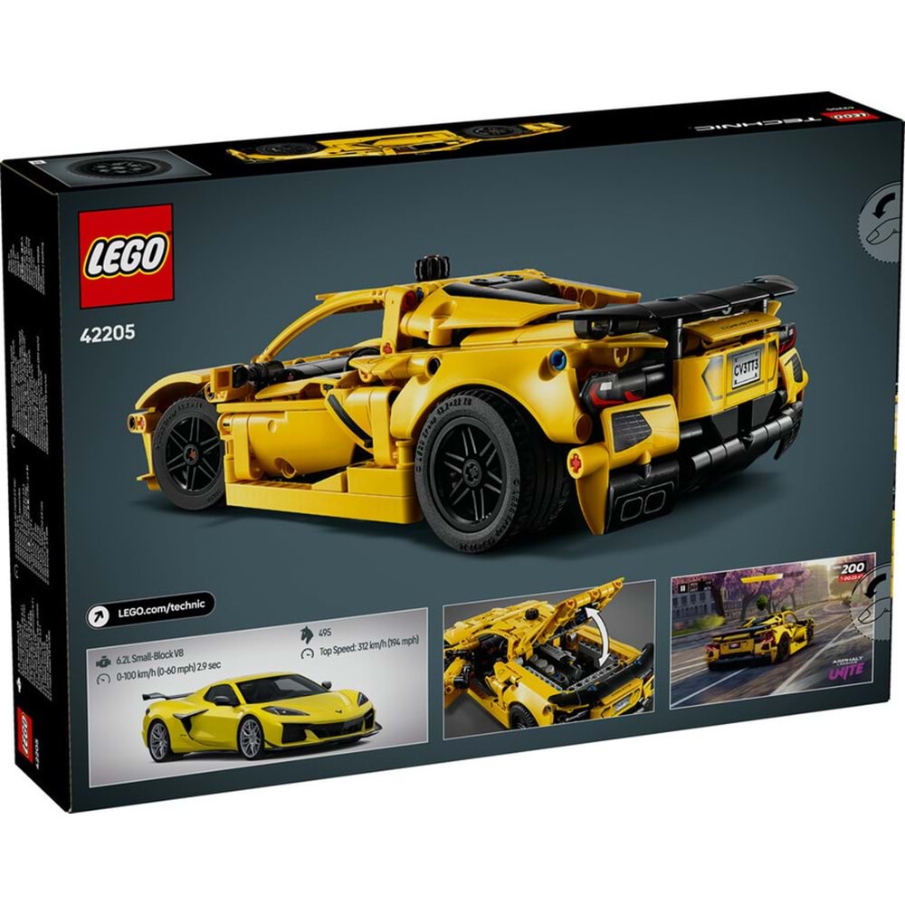 LEGO-42205 Technic Chevrolet Corvette Stingray