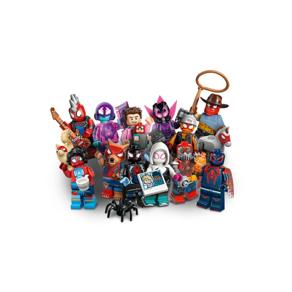 LEGO-71050 Minifigures Örümcek Adam: Örümcek Evrenine Geçiş