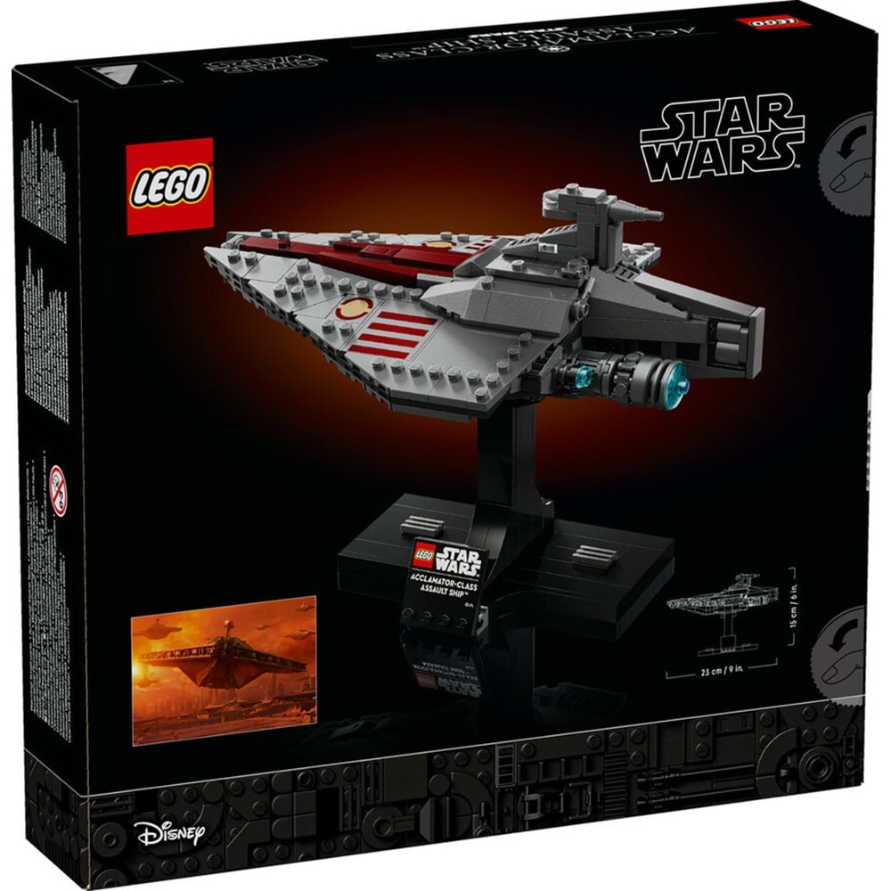 LEGO-75404 Star Wars™ Acclamator Sınıfı Hücum Gemisi