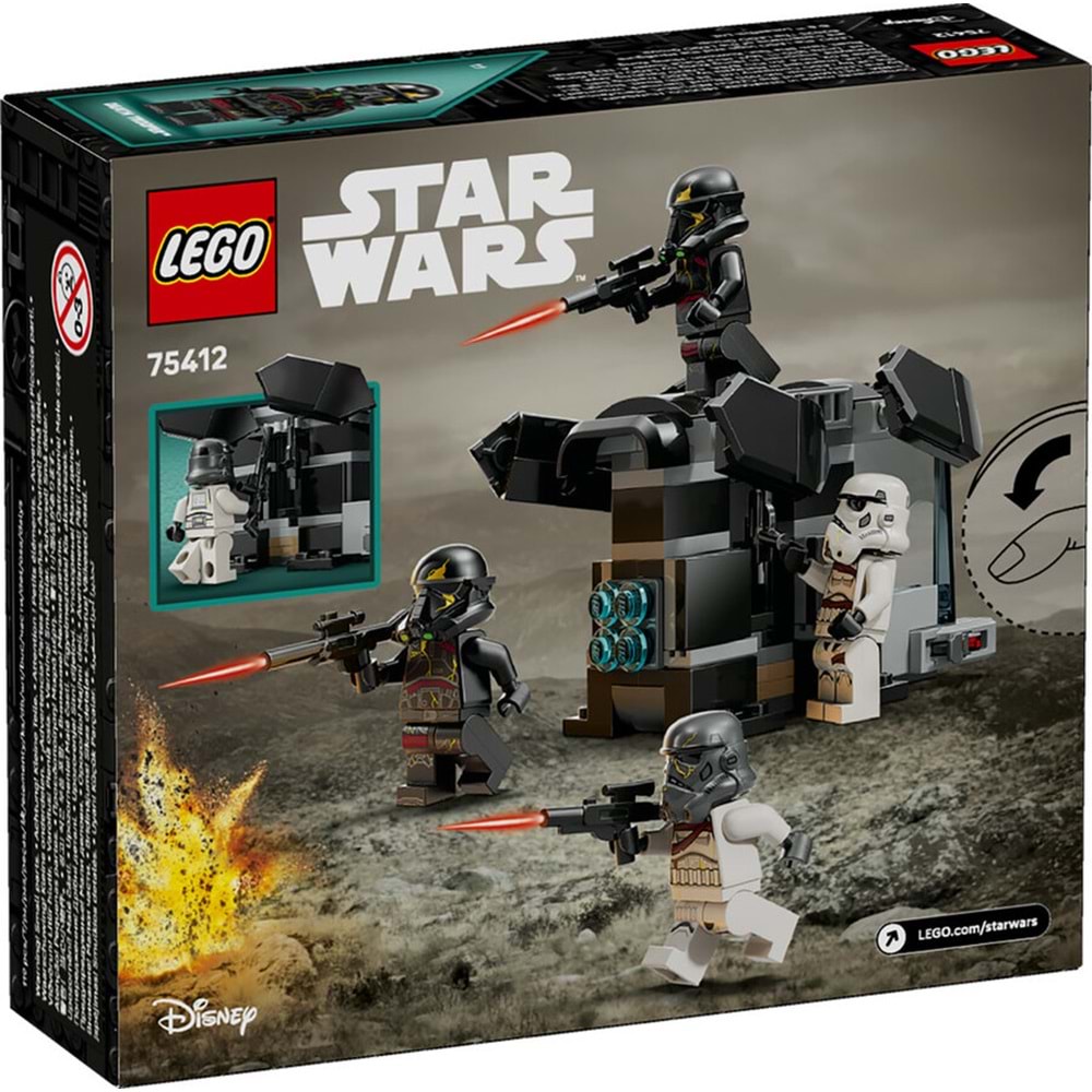 LEGO-75412 Star Wars™ Death Trooper ve Night Trooper Savaş Paketi