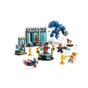 LEGO-76315 Marvel Iron Man'in Laboratuvarı: Zırh Salonu