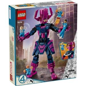 LEGO-76316 Marvel Fantastik Dörtlü, Galactus Yapım Figürüne Karşı