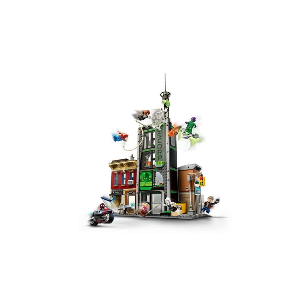 LEGO-76324 Marvel Örümcek Adam, Oscorp’a Karşı