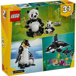 LEGO-31165 Creator Vahşi Hayvanlar: Panda Ailesi