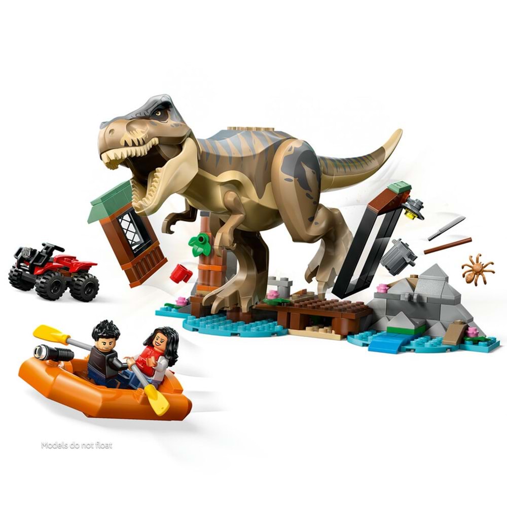 LEGO-76975 Jurassic World T. rex Nehir Kaçışı