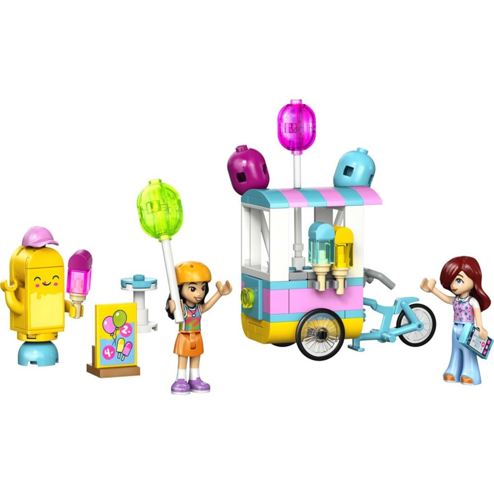 LEGO-42692 Friends Dondurma ve Balon Standı