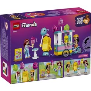 LEGO-42692 Friends Dondurma ve Balon Standı