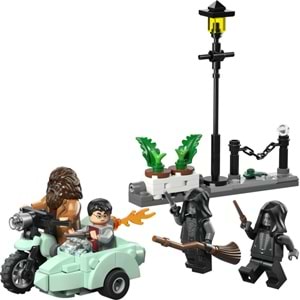 LEGO-76459 Harry Potter™ Hagrid™ ve Harry'nin Privet Drive Kaçışı