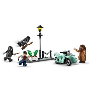 LEGO-76459 Harry Potter™ Hagrid™ ve Harry'nin Privet Drive Kaçışı