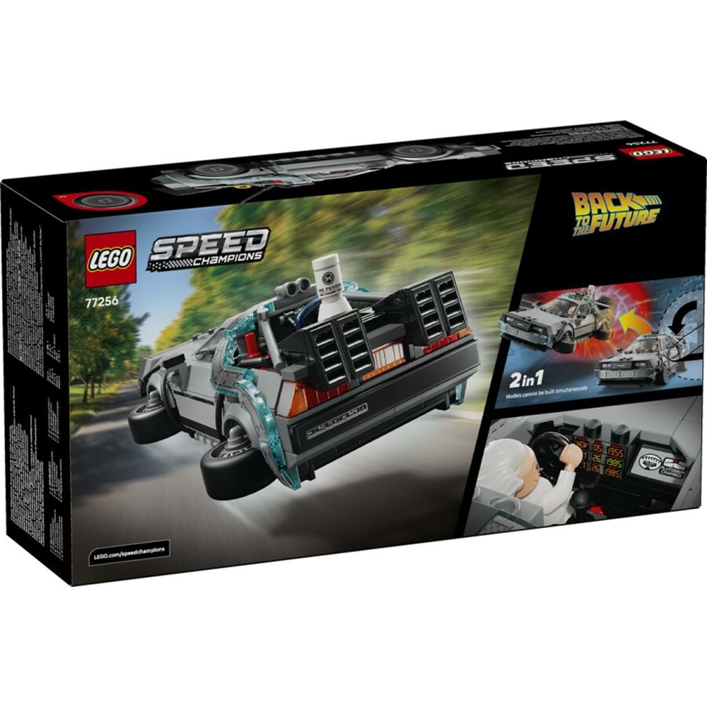 LEGO-77256 Speed Champions Geleceğe Dönüş’ten Zaman Makinesi