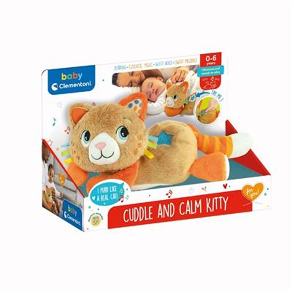 Clementoni Baby Uyku Arkadaşı Kedicik 17771