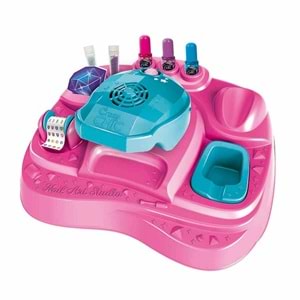 Clementoni-18730 Crazy Chic Oje Kurutucu Tırnak Süsleme ve Tasarım